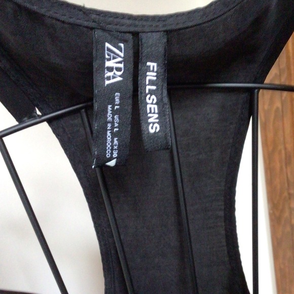 Zara Fillsens Black Tencel Racerback Midi Dress
Large, New - Picture 4 of 7